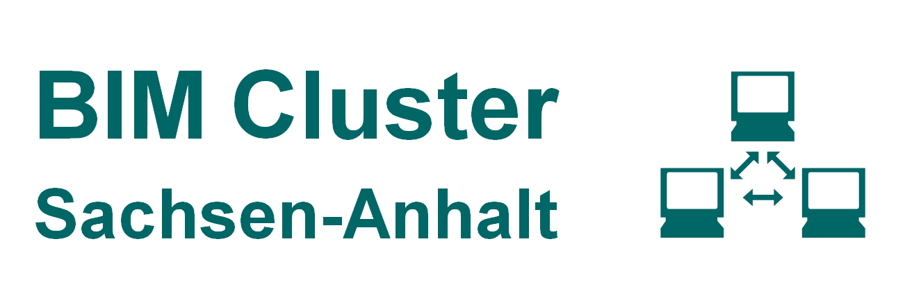 Unter diesem Logo ist das BIM Cluster Sachsen-Anhalt künftig zu erkennen.