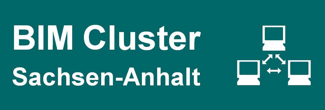Logo BIM Cluster Sachsen-Anhalt
