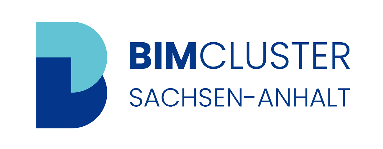 Neues Logo des BIM Cluster Sachsen-Anhalt